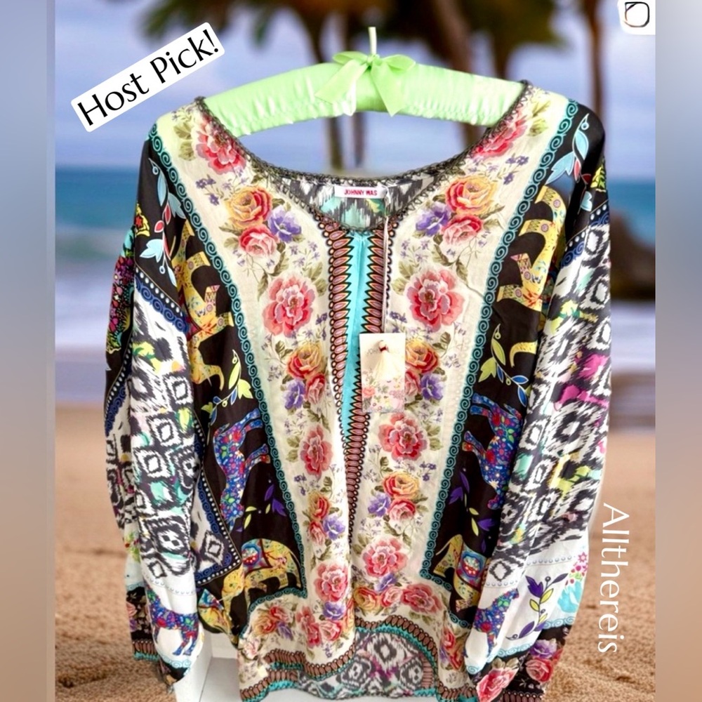 HP🎉NWT Johnny Was top XS